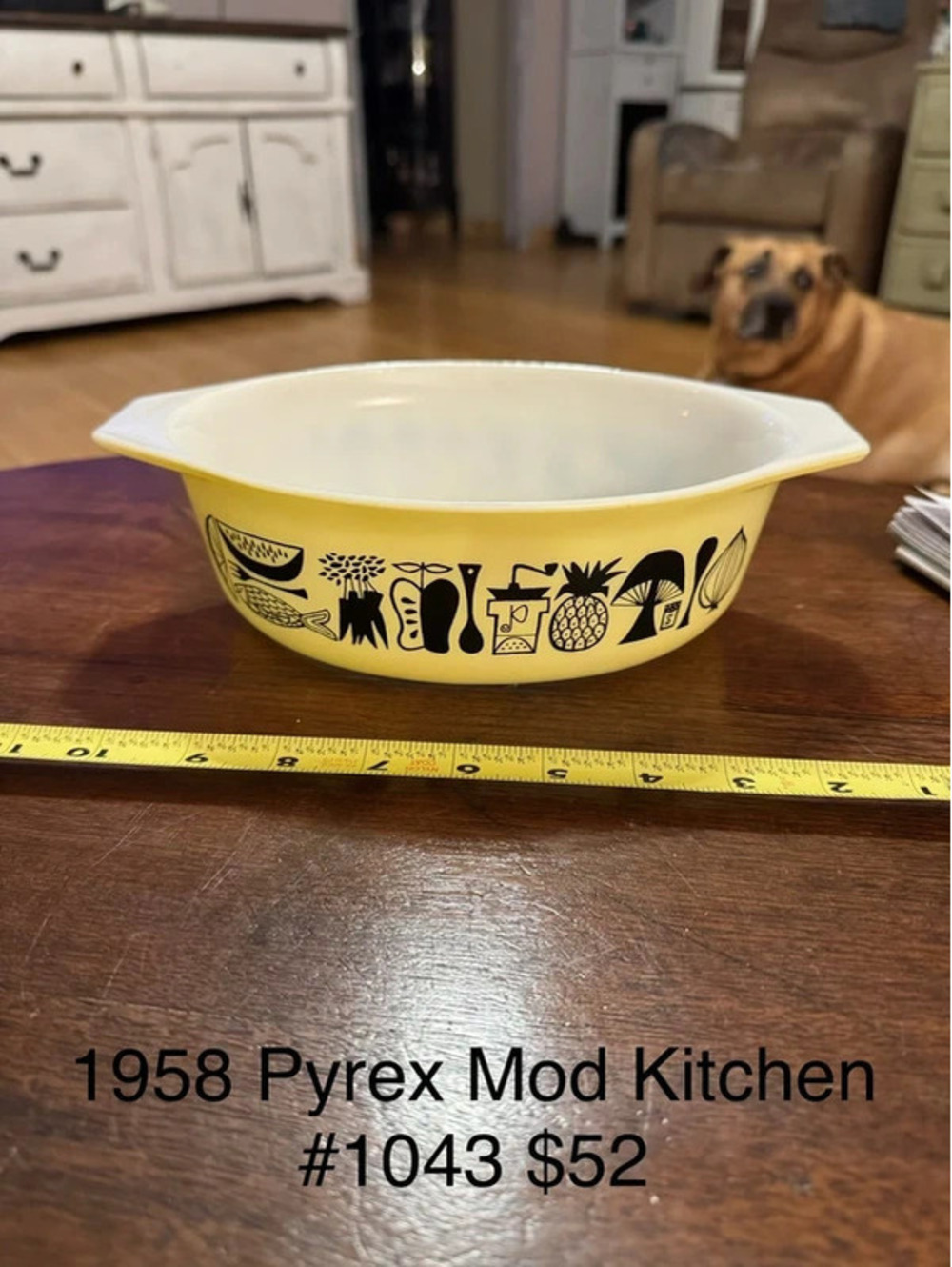 Vintage MOD Pyrex #043